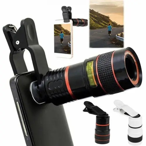 Objectif Télescope Zoom Optique 8x HD - Portable et Puissant 🔭 - Boutique Gadgets