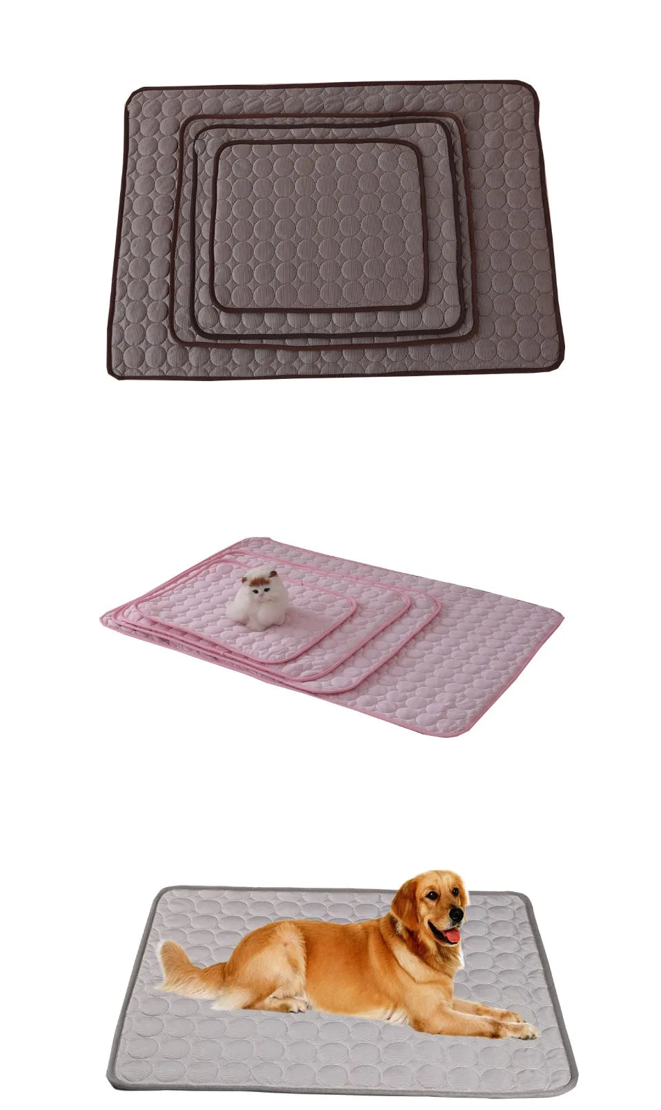 Dog Cooling Mat Summer Pet Cold Bed Extra Large For Small Big Dogs Pet Accessories Cat Durable Blanket Sofa Cat Ice Pad Blanket - Boutique Gadgets