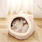 Deep Sleep Cat Bed Warm Pet Basket Cozy Cat House Kitten Lounger Cushion Cat Nesk Tent Very Soft Small Dog Mat Bag Cave Cats Bed Boutique Gadgets