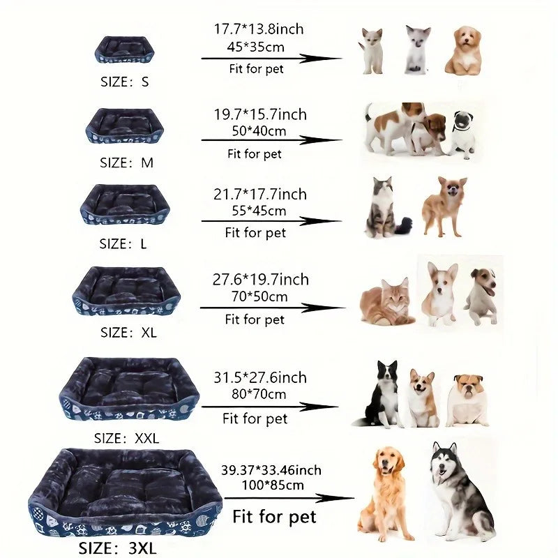 Pet Dog Bed Sofa Mats Pet Products Coussin Chien Animals Accessories Dogs Basket Supplies For Large Medium Small House Cat Bed Boutique Gadgets