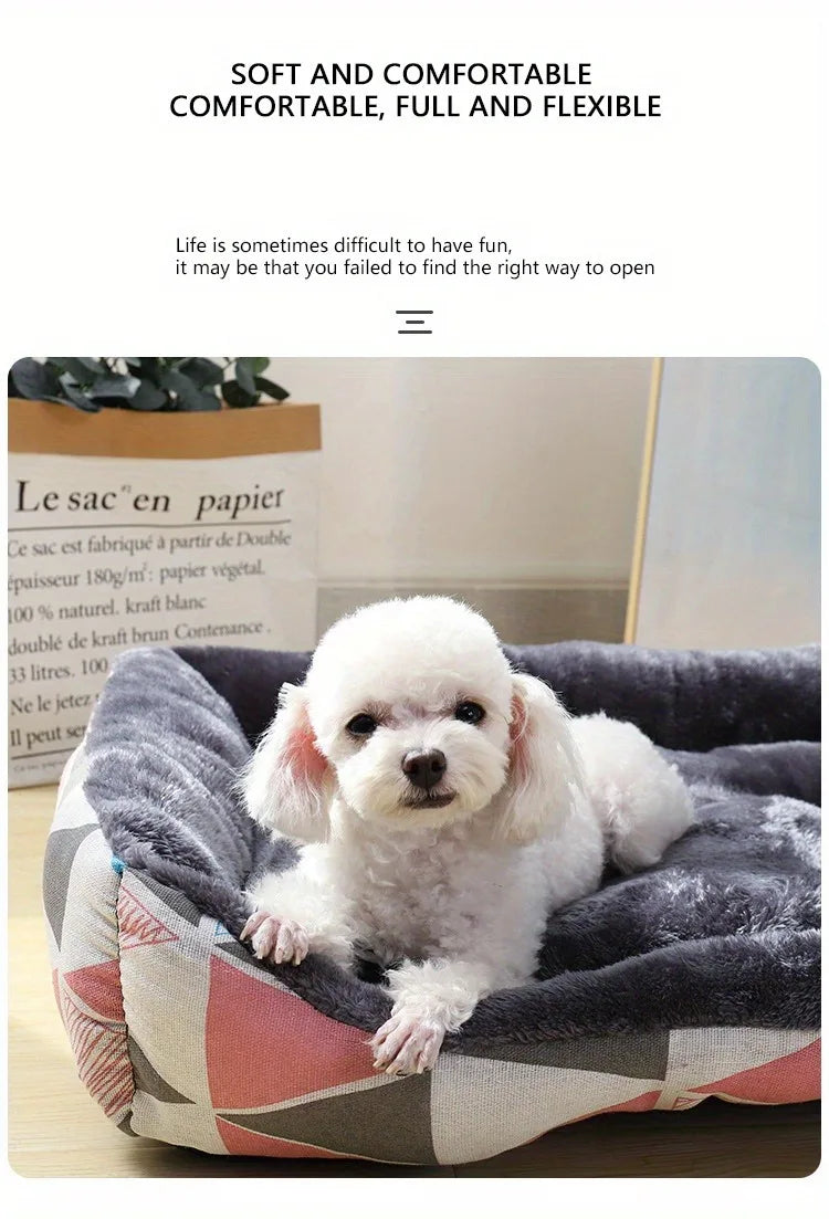 Pet Dog Bed Sofa Mats Pet Products Coussin Chien Animals Accessories Dogs Basket Supplies For Large Medium Small House Cat Bed Boutique Gadgets