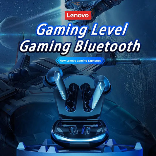 Lenovo GM2 Pro Bluetooth 5.3 Earphones Sports Headset Wireless In-Ear Gaming Low Latency Dual Mode Music Headphones New - Boutique Gadgets