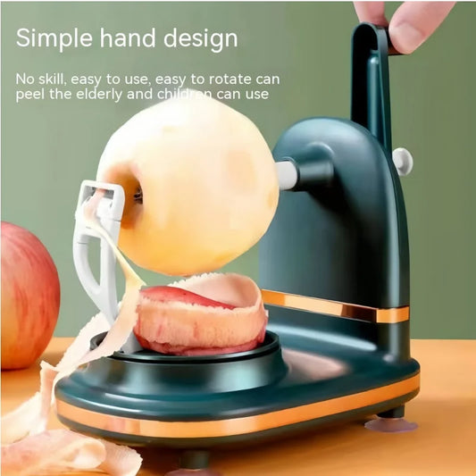 Household Hand-cranked Apple Peeler, Fruit Peeling Artifact, Kitchen Fruit Peeler, Automatic Peeler, Apple Peeling Artifact - Boutique Gadgets