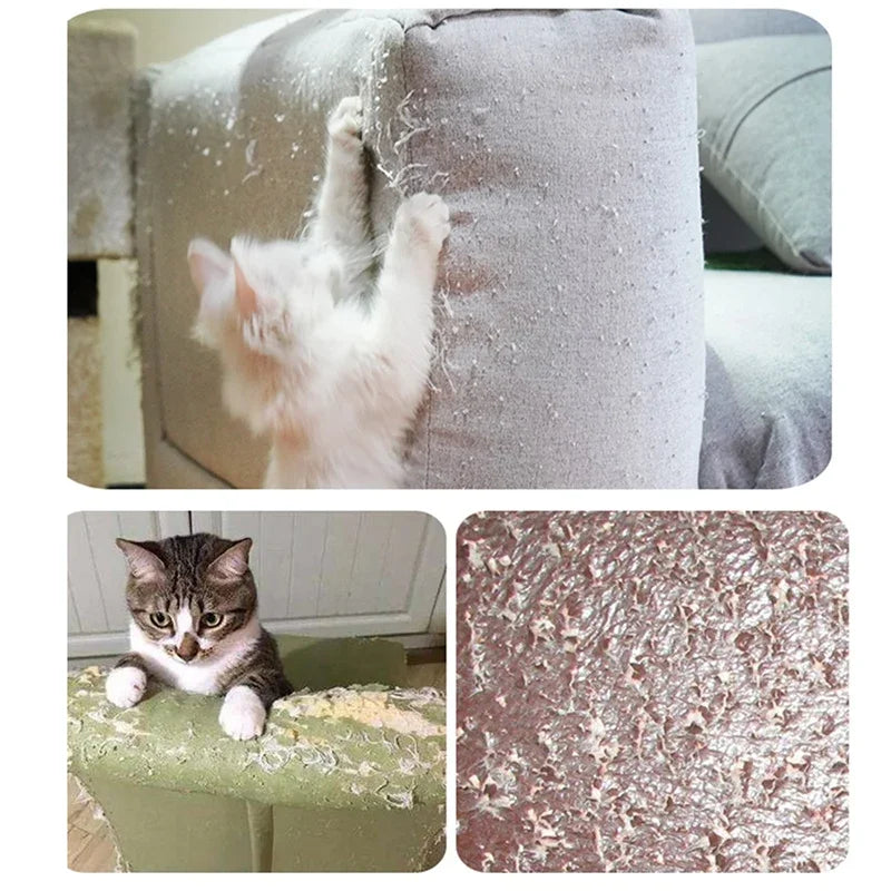 Cat Scratch Sofa Protection Pads Anti-cat Scratch Couch Guard Pads Stickers Self-adhesive Pet Furniture Protectors Cover Boutique Gadgets