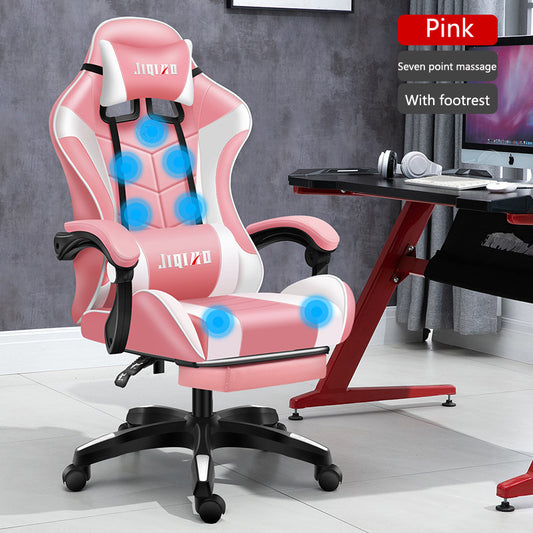 Chaise de Gaming Ergonomique en Cuir Synthétique - Boutique Gadgets